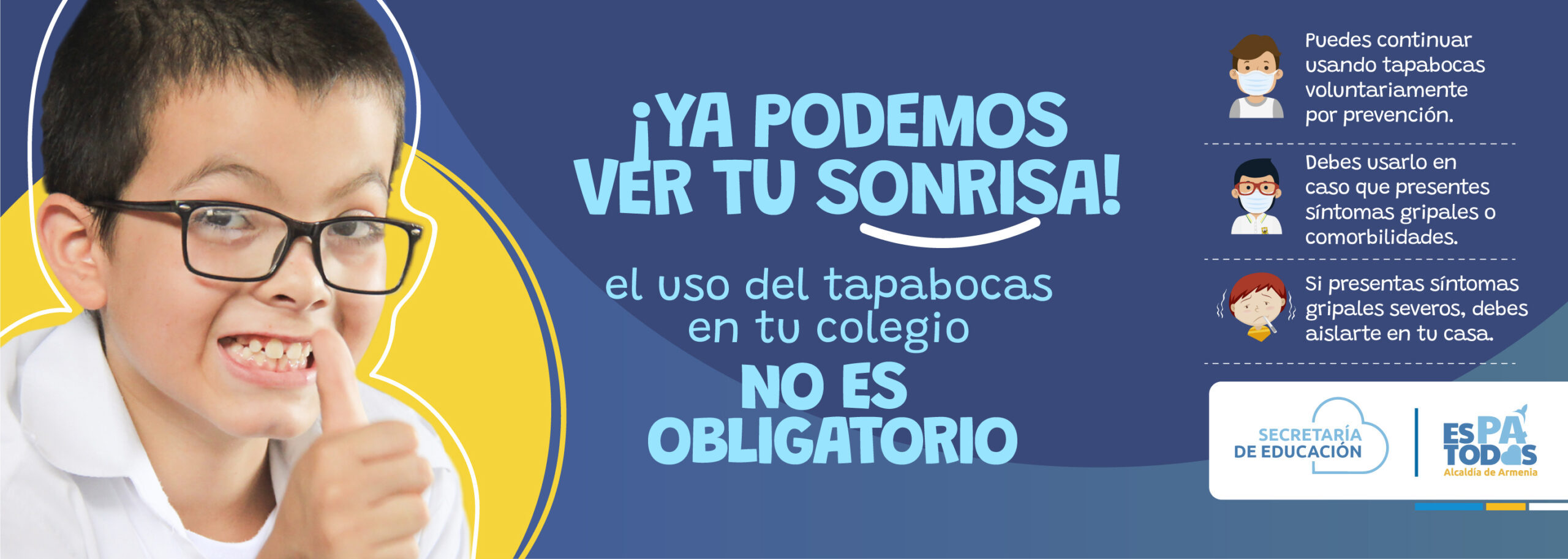 ¡YA PODEMOS VER TU SONRISA!